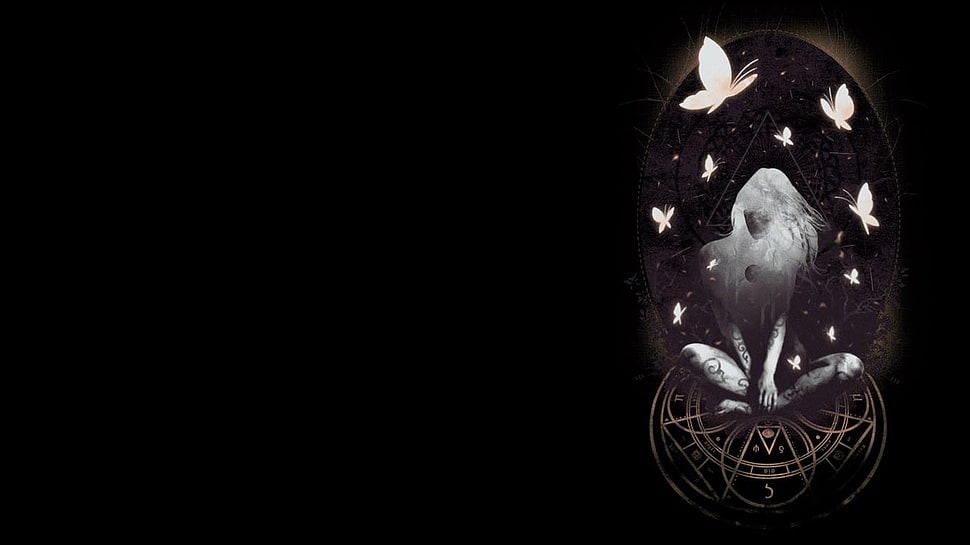 magic, butterfly HD wallpaper
