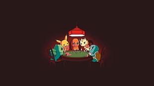Pokemon characters illustration, Pokémon, video games