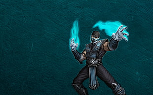 Sub Zero from Mortal Kombat illustration