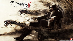 Darkness 2 game cover, The Darkness 2, Jackie Estacado, the Darkness HD wallpaper