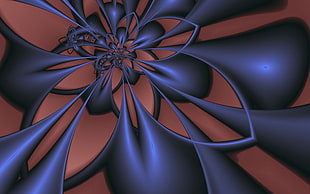 black and red digital wallpaper
