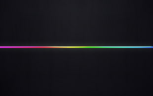 Line,  Multi-colored,  Black background