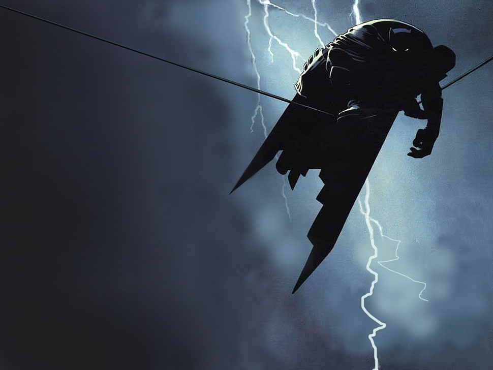 Batman illustration, Batman, DC Comics HD wallpaper
