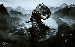 Skyrim Elder Scroll poster