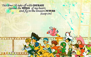 Digimon characters, Digimon Adventure, Digimon, anime HD wallpaper