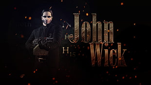John Wick digital wallpaper, Payday 2
