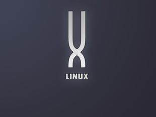 closeup of Linux logo