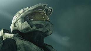 Master Chief of Halo poster, Halo, video games
