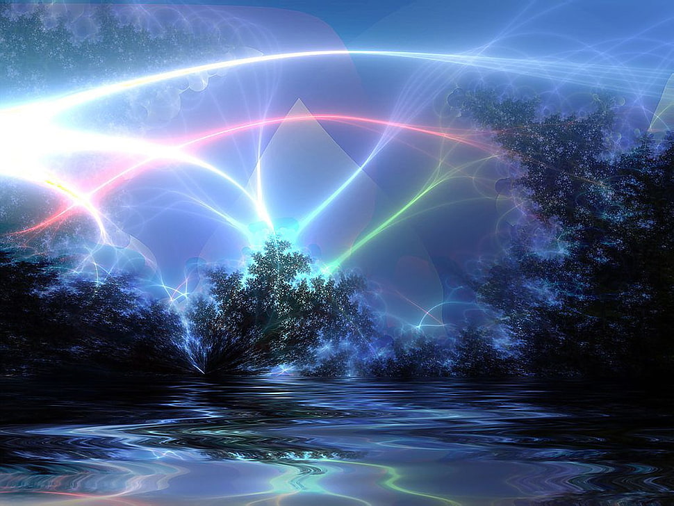 Aurora Northern lights HD wallpaper