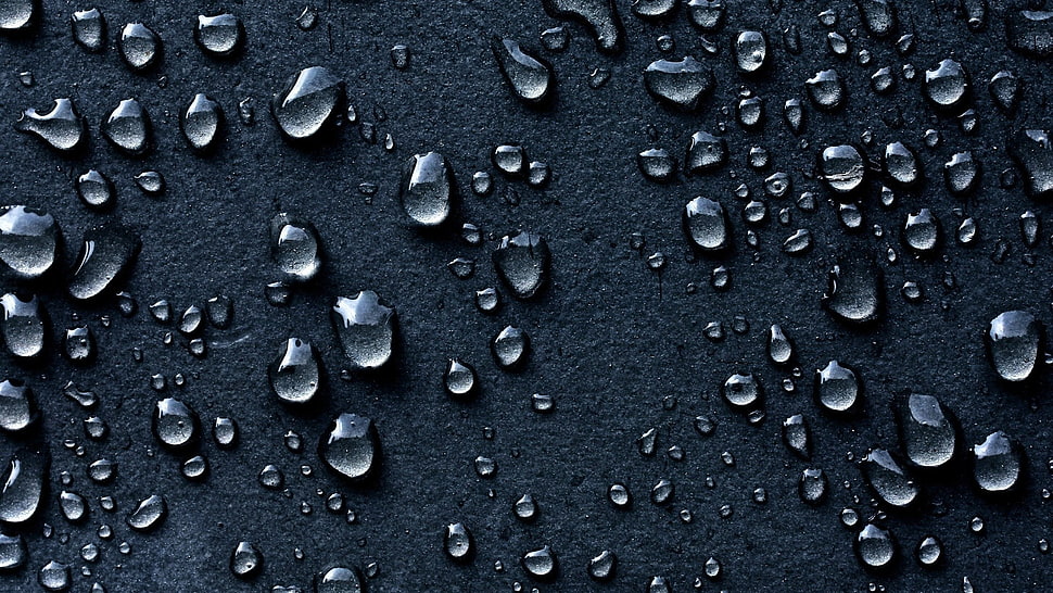water drops, minimalism, simple, simple background, water drops HD wallpaper