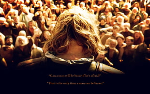 crowd of people, Game of Thrones, Ned Stark, quote HD wallpaper