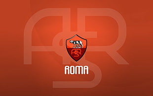 ARS Roma logo, AS Roma, sports, soccer, soccer clubs