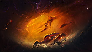 space, nebula HD wallpaper