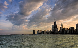 body of water, cityscape, city, skyline, Chicago