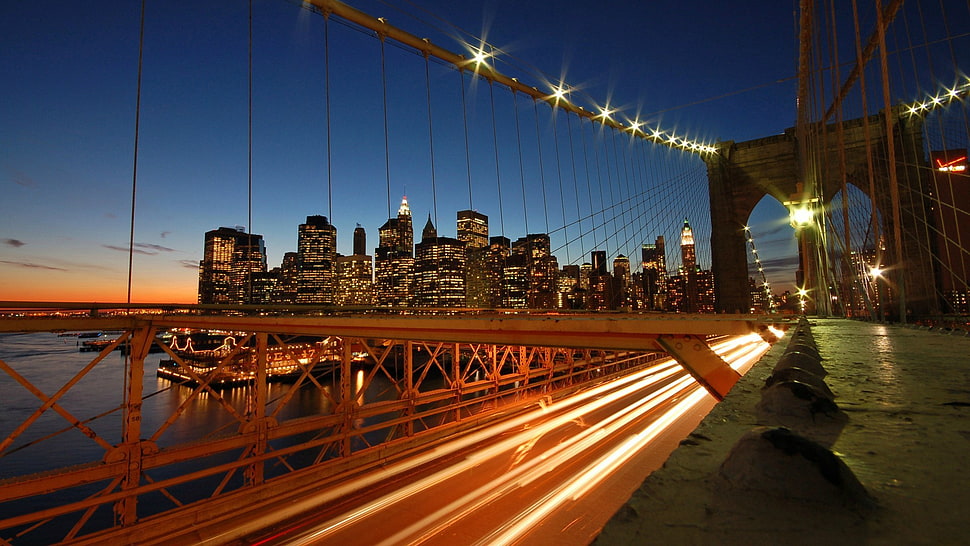 photography of bridge HD wallpaper