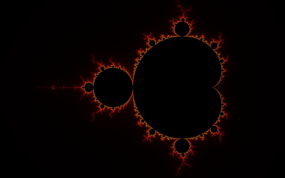 red and black optical illusion wallpaper HD wallpaper