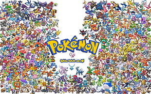 Pokemon game poster HD wallpaper