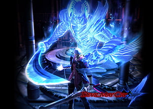 Nero of Devil May Cry 4 digital wallpaper, Devil May Cry, Devil May Cry 4, video games, Nero (character)