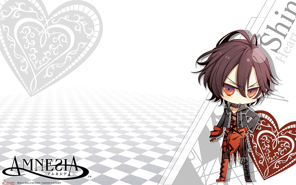 Amnesia Heart character HD wallpaper