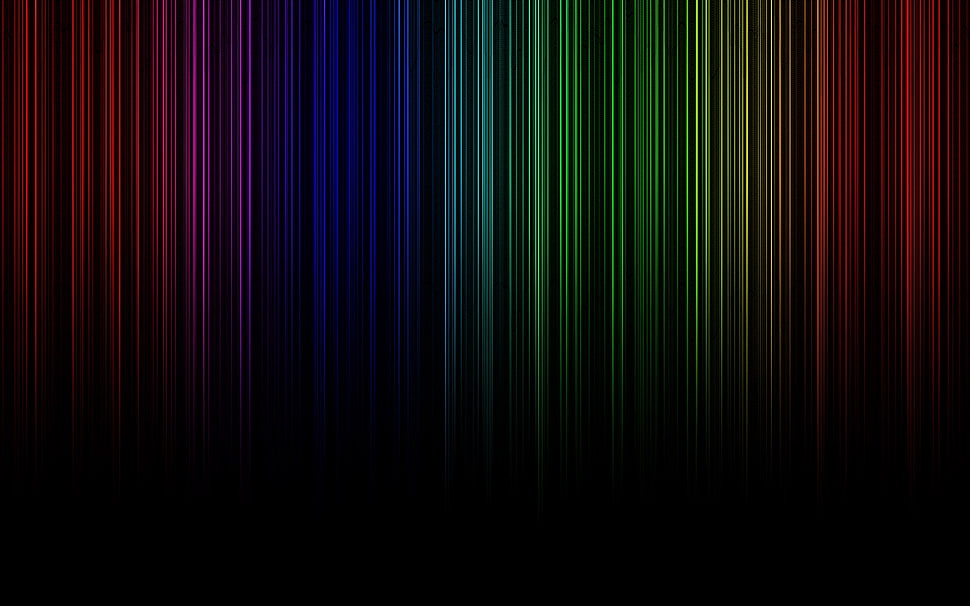 RBG striped color illustration HD wallpaper