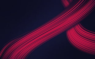 red and black illustration HD wallpaper