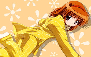 girl anime character HD wallpaper