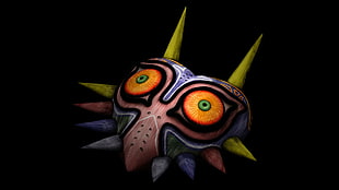 multicolored heart with thorn digital wallpaper, The Legend of Zelda, The Legend of Zelda: Majora's Mask HD wallpaper