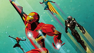 Avengers poster HD wallpaper