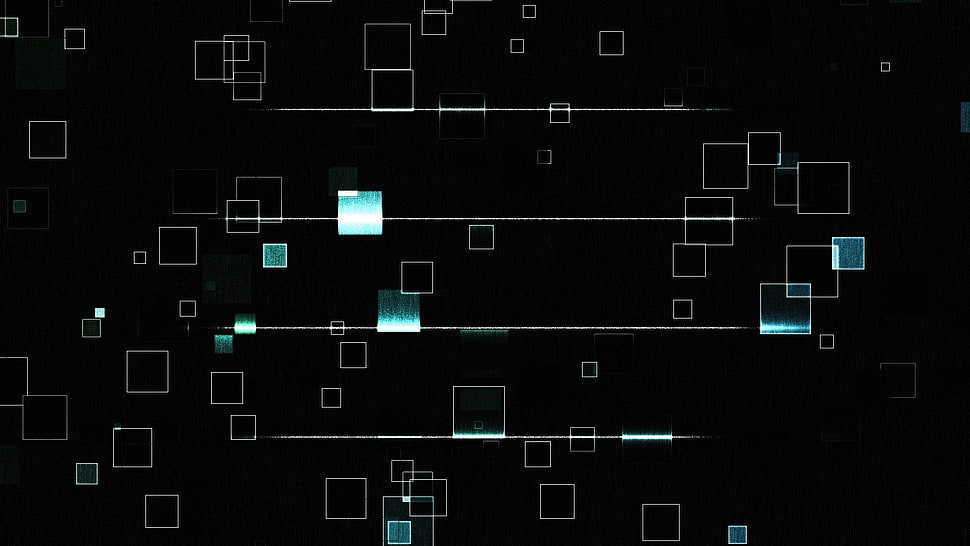 Squares,  Background,  Dark,  Many HD wallpaper