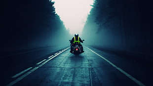 person riding motorcycle, motorcycle, cruisers HD wallpaper