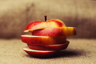 red apple, fruit, apples, food HD wallpaper