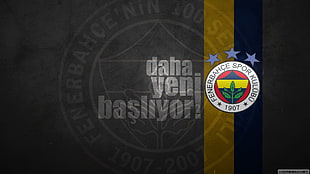 Daha Yeni Basliyor! book, Fenerbahçe HD wallpaper