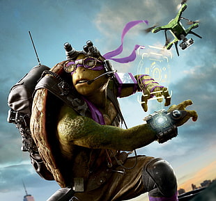 TMNT Donatello digital graphics wallpaper HD wallpaper
