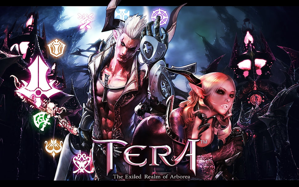 Tera game wallpaper, Tera online, Castanic, video games, Tera HD wallpaper