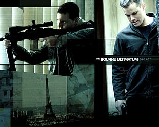 The Bourne Ultimatum wallpaper, Matt Damon, The Bourne Ultimatum, movies, collage