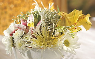 assorted flower bouquet HD wallpaper