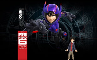 Hiro of Big Hero 6 digital wallpaper, Hiro Hamada (Big Hero 6), Big Hero 6, movies, animated movies HD wallpaper
