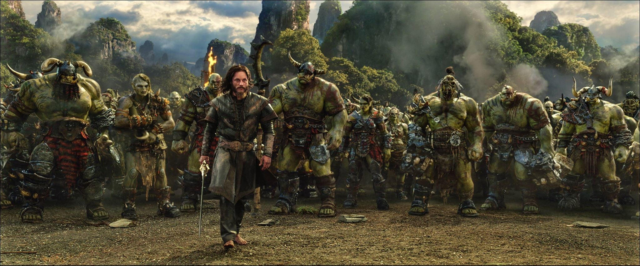 World Warcraft movie scene
