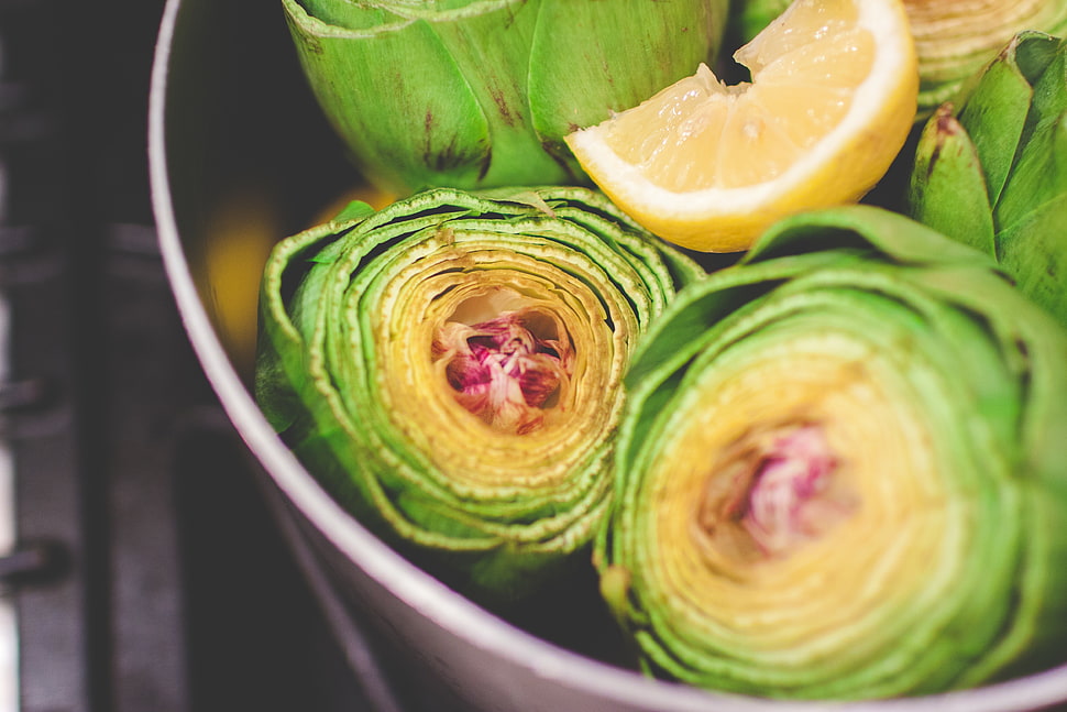 green vegetable HD wallpaper