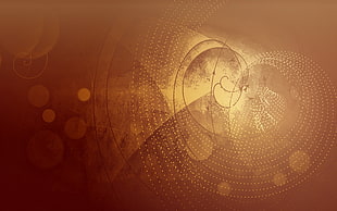 brown abstract illustration
