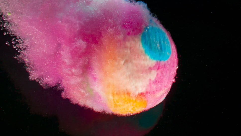 multi-colored bath bombs, colorful HD wallpaper