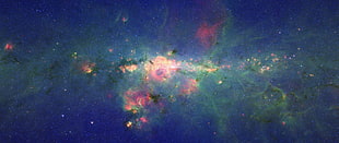 galaxy wallpaper, ultra-wide, space, Peony Nebula WR 102ka