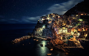 Santorini, Greece, Italy, landscape, city, house HD wallpaper
