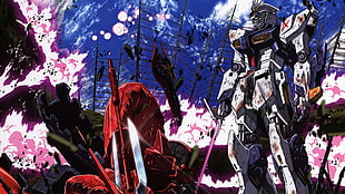 Gundam digital wallpaper