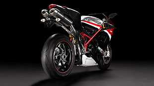 black and red motorcycle, Ducati, Ducati 1198, superbike