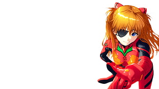 Evangelion anime character, Asuka Langley Soryu, Neon Genesis Evangelion, Asuka Langley Shikinami HD wallpaper