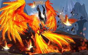 Dota 2 character Phoenix