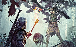 MMORPG wallpaper, The Witcher 3: Wild Hunt HD wallpaper
