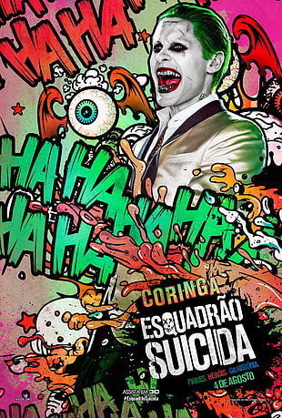 Jarred Leto as The Joker poster, Suicide Squad, Joker