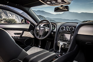 Bentley car interior